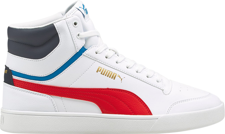 Shuffle Mid 'White High Risk Red'