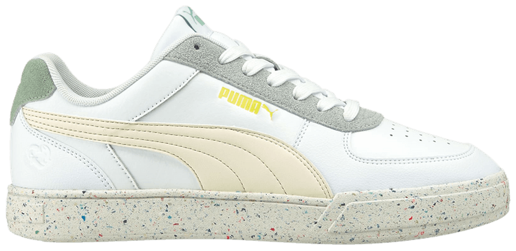 Puma Caven Better   White Recycled Sole