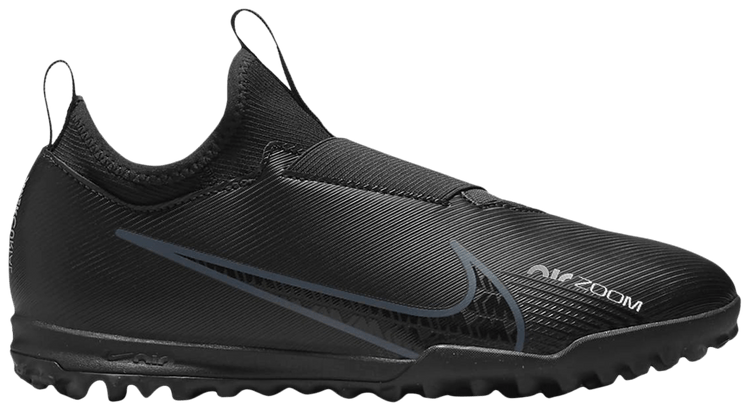 Nike Zoom Mercurial Vapor 15 Academy TF GS Black Dark Smoke Grey
