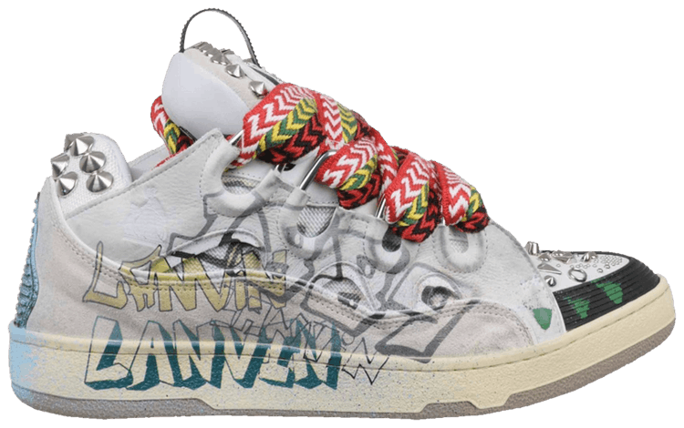 Lanvin Curb Sneakers 'Graffiti'