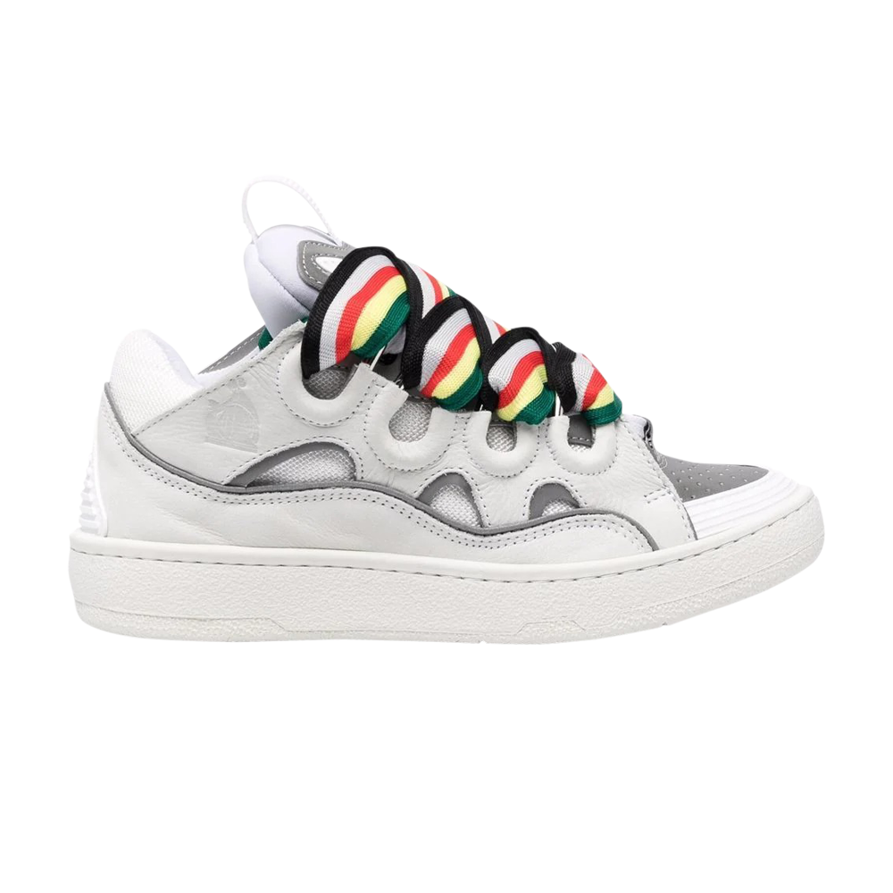 Pre-owned Lanvin Wmns Curb Sneakers 'white Multi'