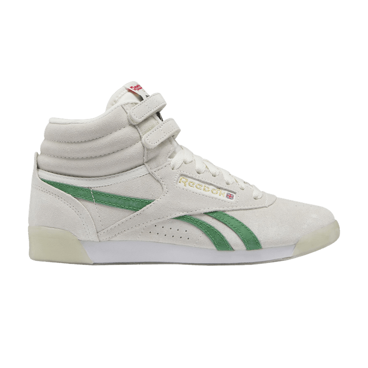 Green reebok high tops clearance