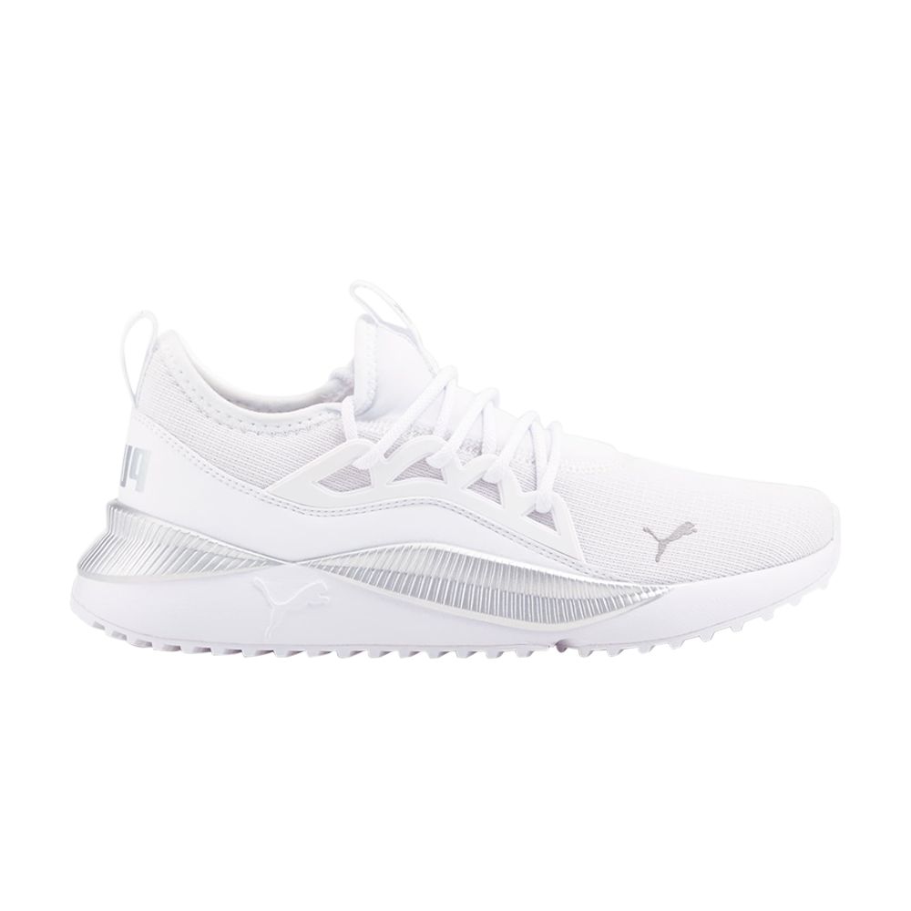 Pre-owned Puma Wmns Pacer Future 'allure - White Silver'