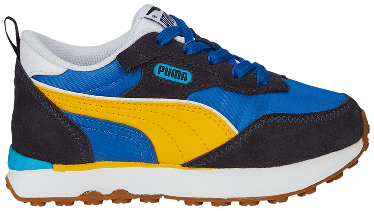 Puma Rider FV Essential Little Kid Royal Yellow