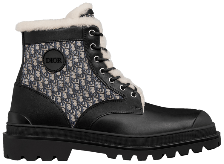 ★Dior★Explorer アンクルブーツ Buy Dior Explorer Ankle Boot 'Dior Oblique - Black Beige