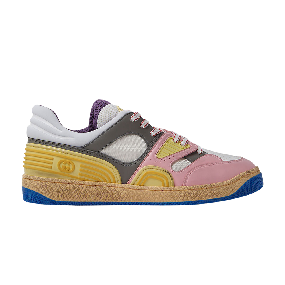 Pre-owned Gucci Wmns Basket 'pink Demetra Purple' In Multi-color