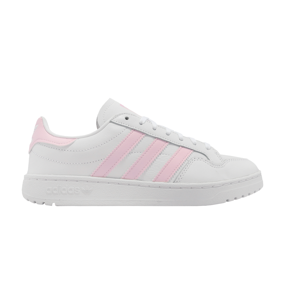 Pre-owned Adidas Originals Wmns Team Court 'white Clear Pink'