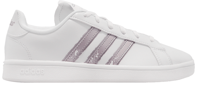 Adidas Wmns Grand Court Beyond White Matte Purple Metallic