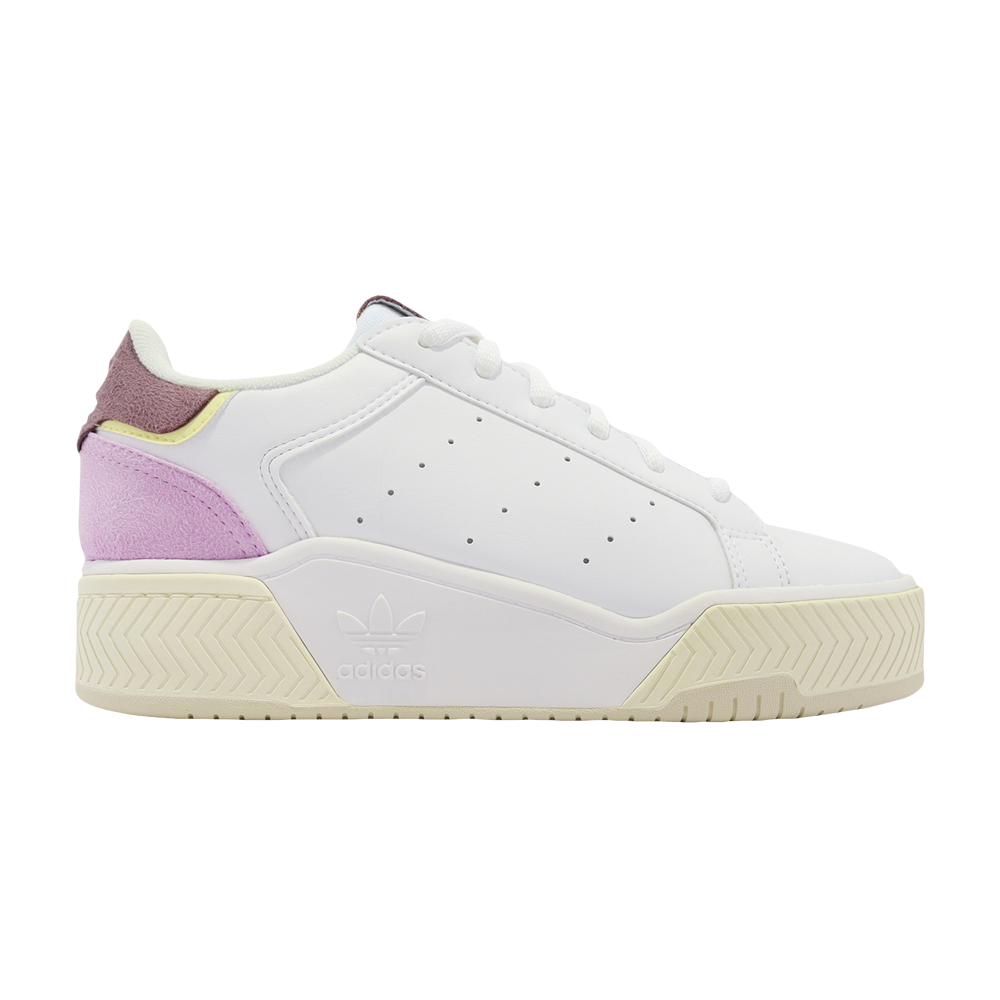 Pre-owned Adidas Originals Wmns Court Tourino Bold 'white Bliss Lilac'