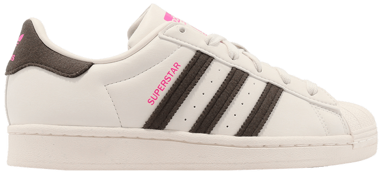 Adidas Superstar J Chalk White Shadow Olive