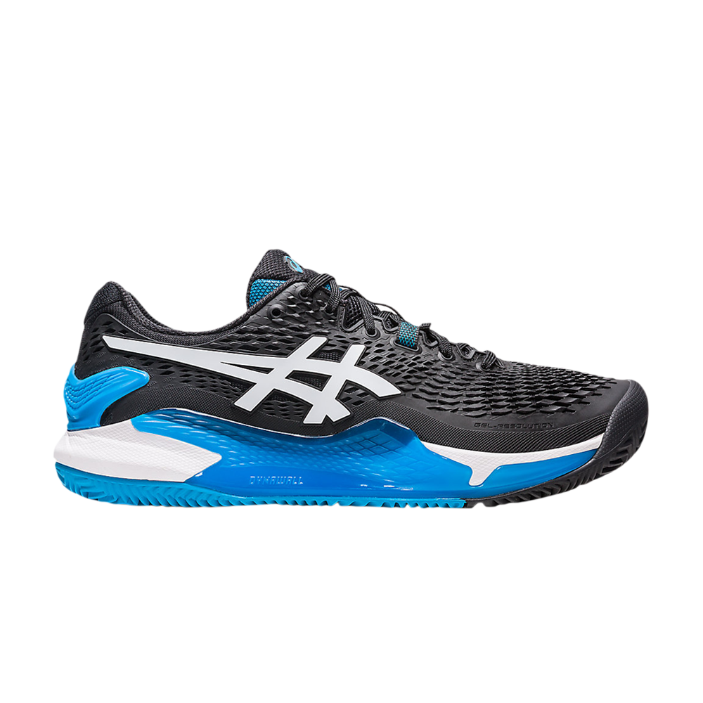 Pre-owned Asics Gel Resolution 9 Clay 'black Blue'