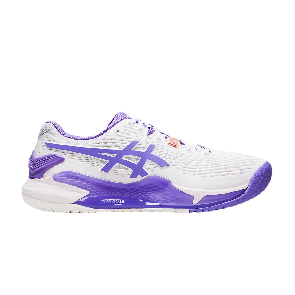 Pre-owned Asics Wmns Gel Resolution 9 'white Amethyst'