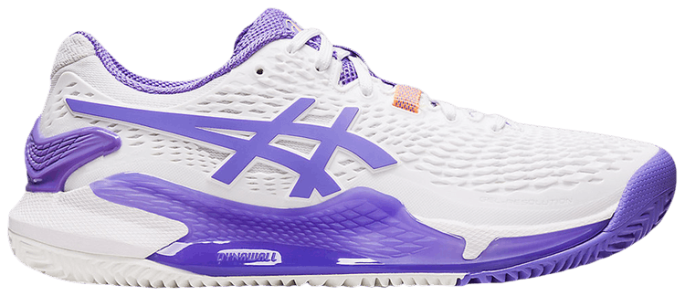 Asics Wmns Gel Resolution 9 Clay White Amethyst