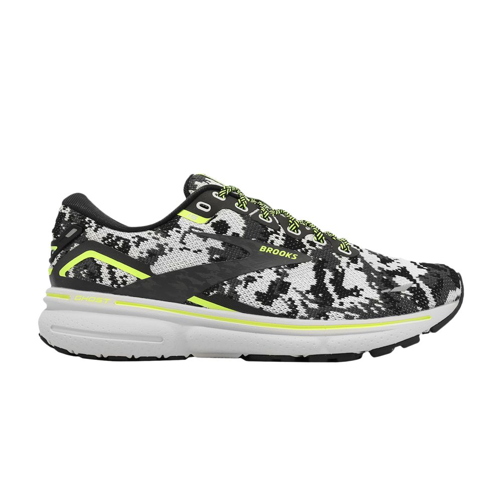 Pre-owned Brooks Wmns Ghost 15 'black Ebony Nightlife'