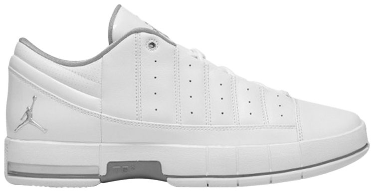 Buy Air Jordan TE 2 Advance 'White Metallic Silver' - 395468 Buy Air Jordan TE 2 Advance 'White Metallic Silver' - 395468