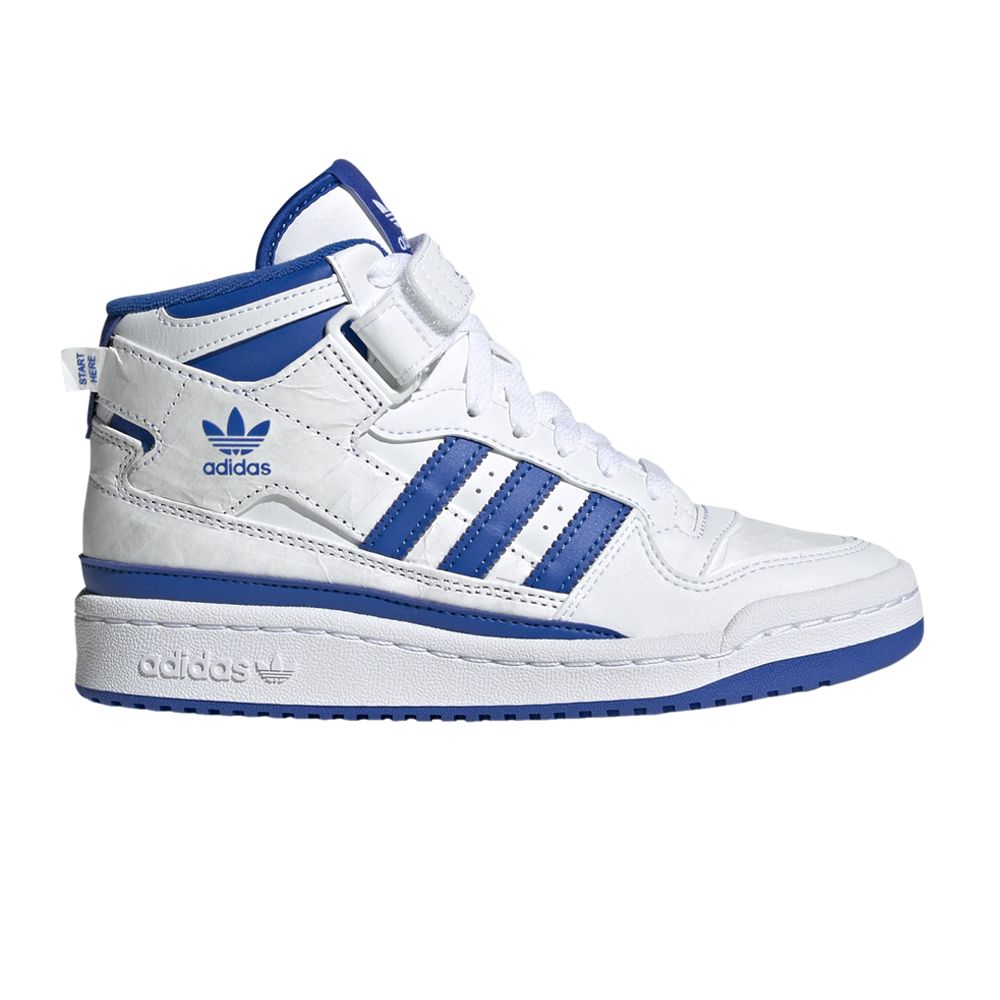 adidas Forum Mid J 'Hidden Snakeskin Print' | White | Kid's Size 5