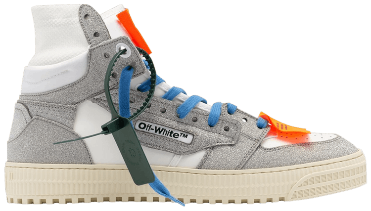 Buy Off-White Off-Court 3.0 High 'White Silver Glitter Buy Off-White Off-Court 3.0 High 'White Silver Glitter