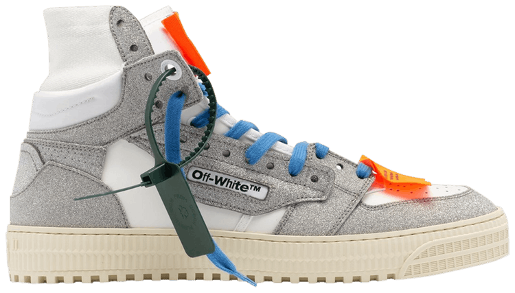 Off-White c/o Virgil Abloh Glitter 1.0 Low-top Sneakers in Metallic