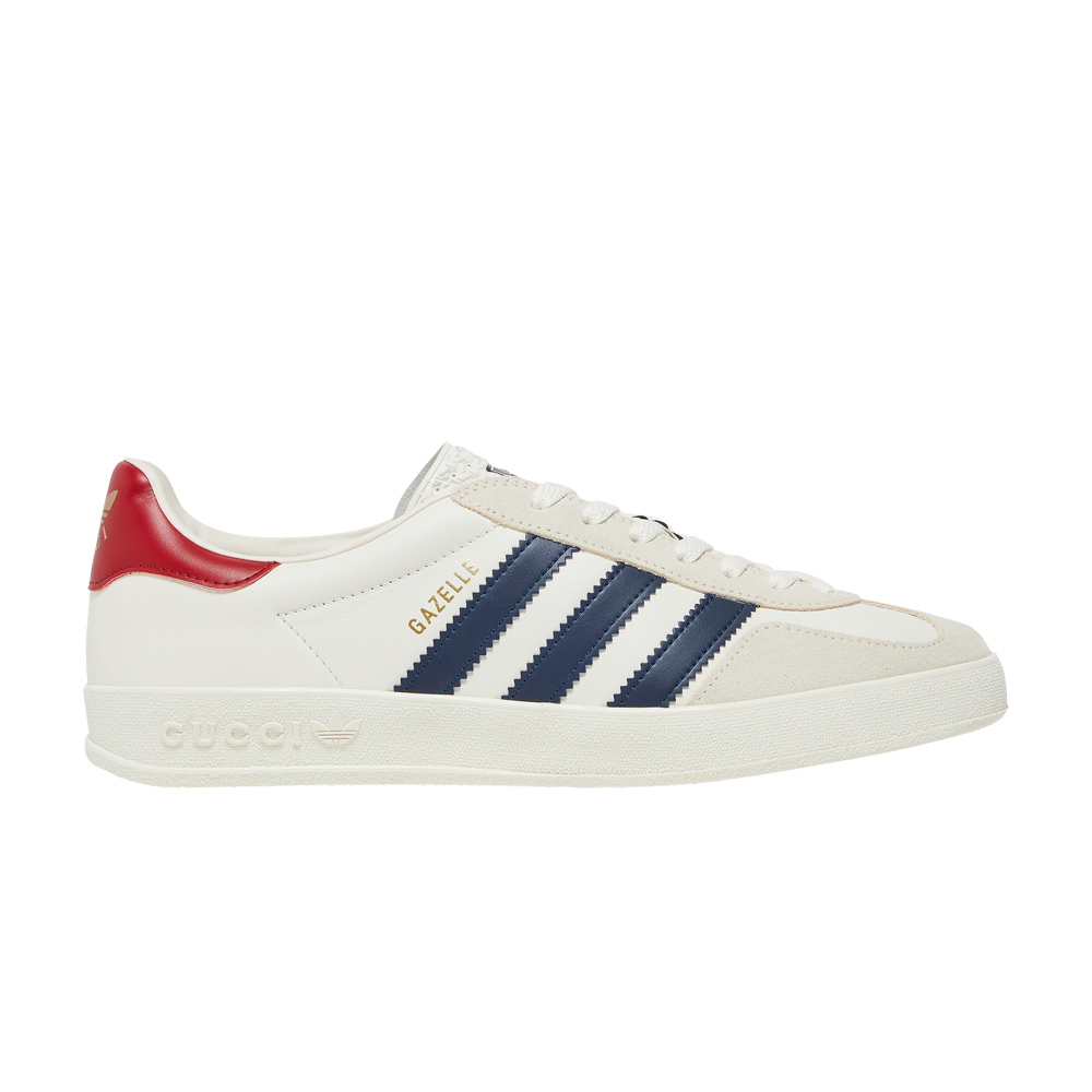 Pre-owned Gucci Adidas X  Gazelle 'white'