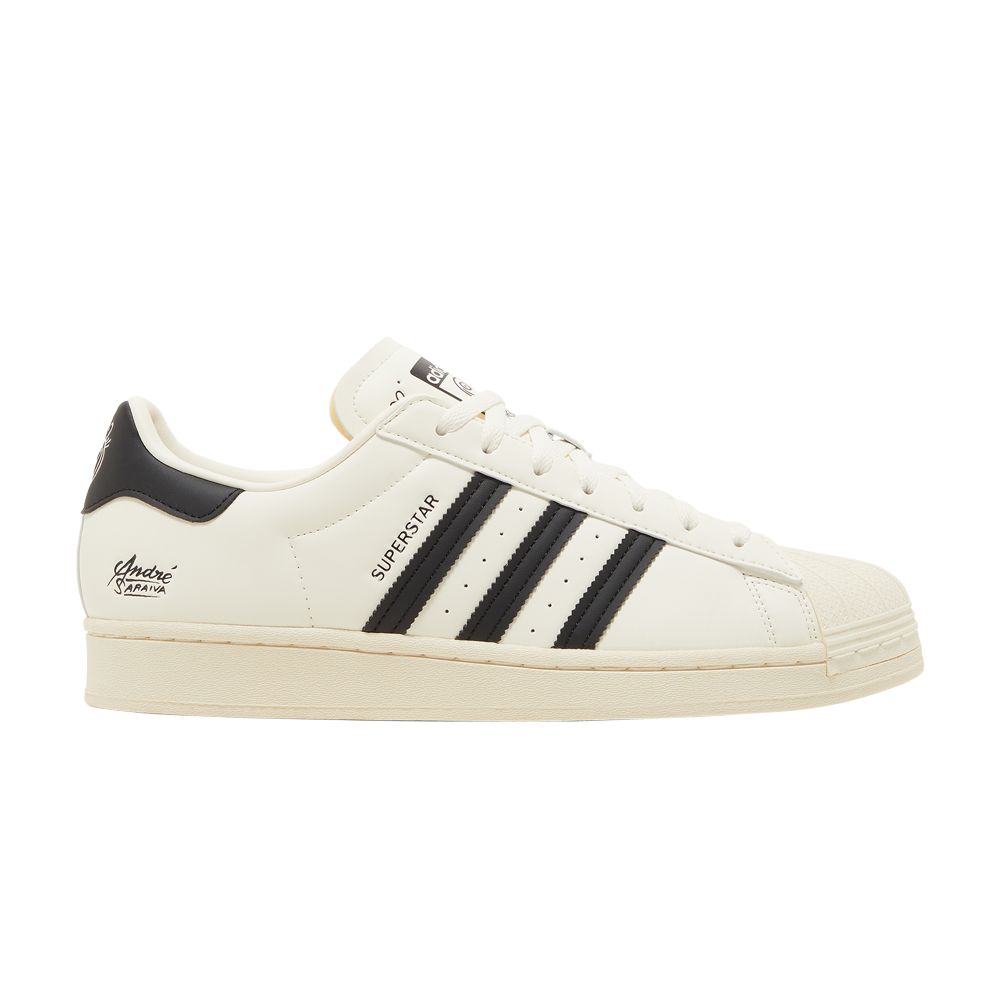 ADIDAS ORIGINALS ANDRÉ SARAIVA X SUPERSTAR 'CHALK WHITE BLACK'