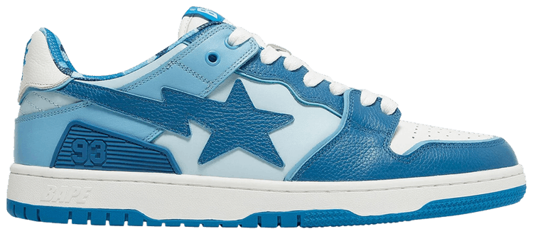 BAPE Wmns Sk8 Sta 2 ABC Camo   Blue