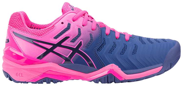 Asics Wmns Gel Resolution 7 Blue Print Pink