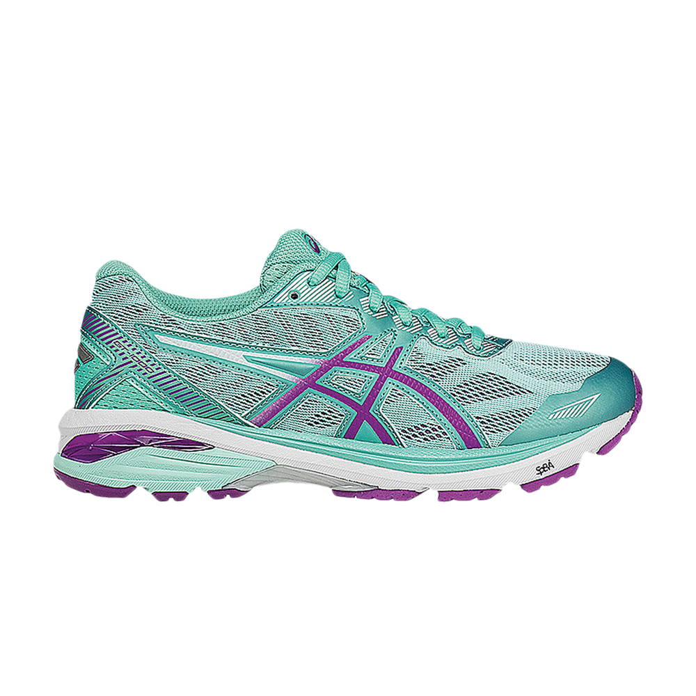 Pre-owned Asics Wmns Gt 1000 5 'mint Orchid' In Green