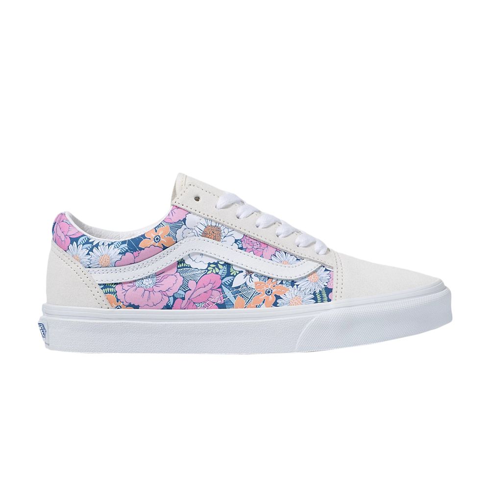 Pre-owned Vans Old Skool 'retro Floral' In White