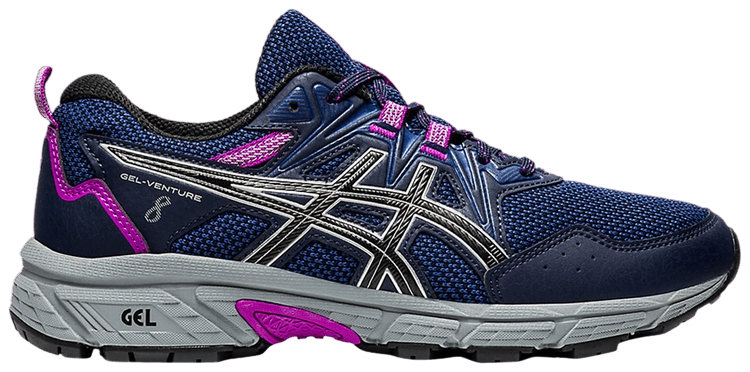 Asics Wmns Gel Venture 8 D Wide Midnight Orchid