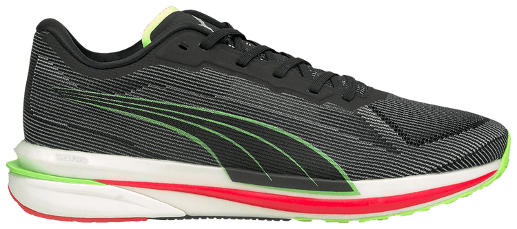 Puma Velocity Nitro Black Green Glare