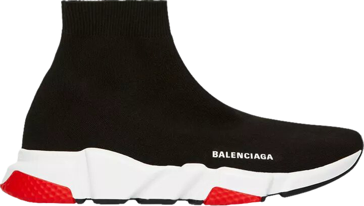Balenciaga Speed Sneaker 'Black White Red'