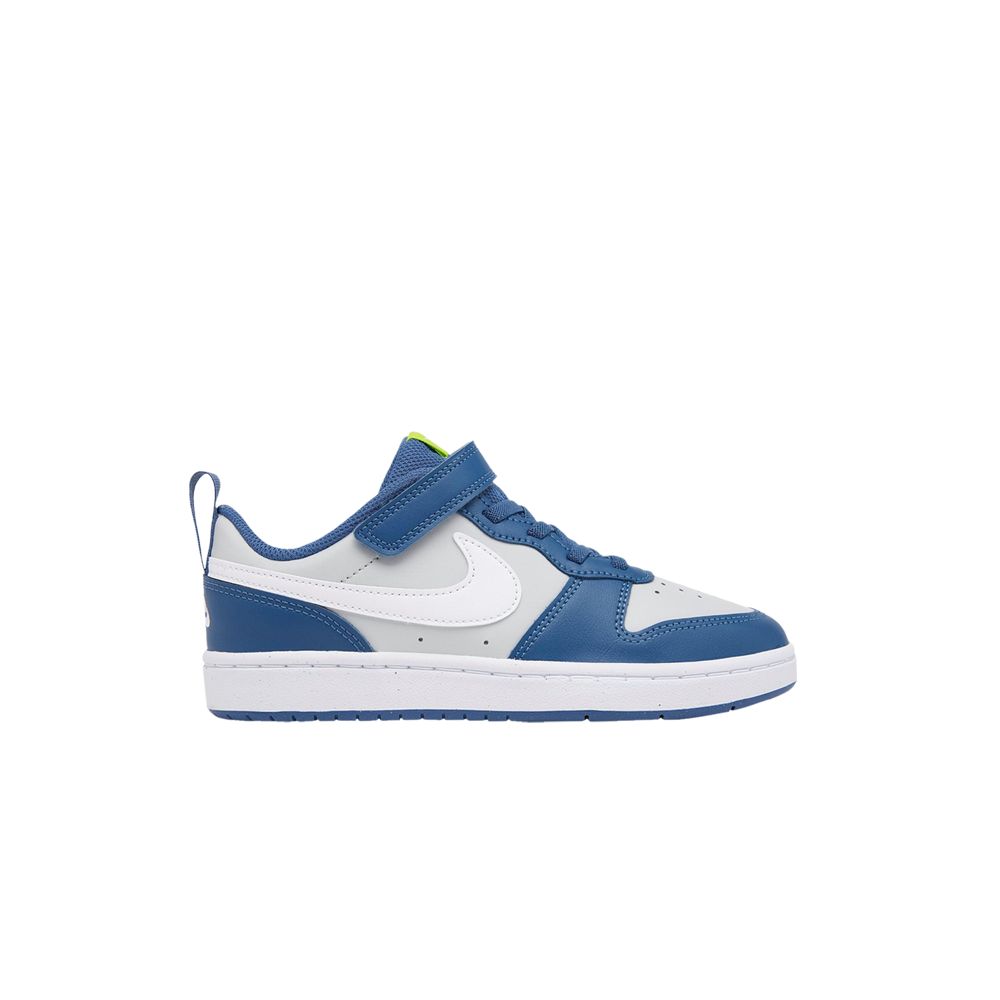 Pre-owned Nike Court Borough Low 2 Ps 'grey Fog Mystic Navy' | Kid's Size 1