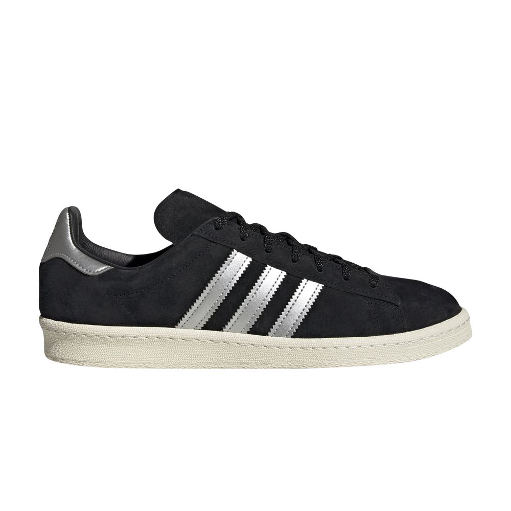 ADIDAS ORIGINALS CAMPUS 'BLACK METALLIC SILVER'