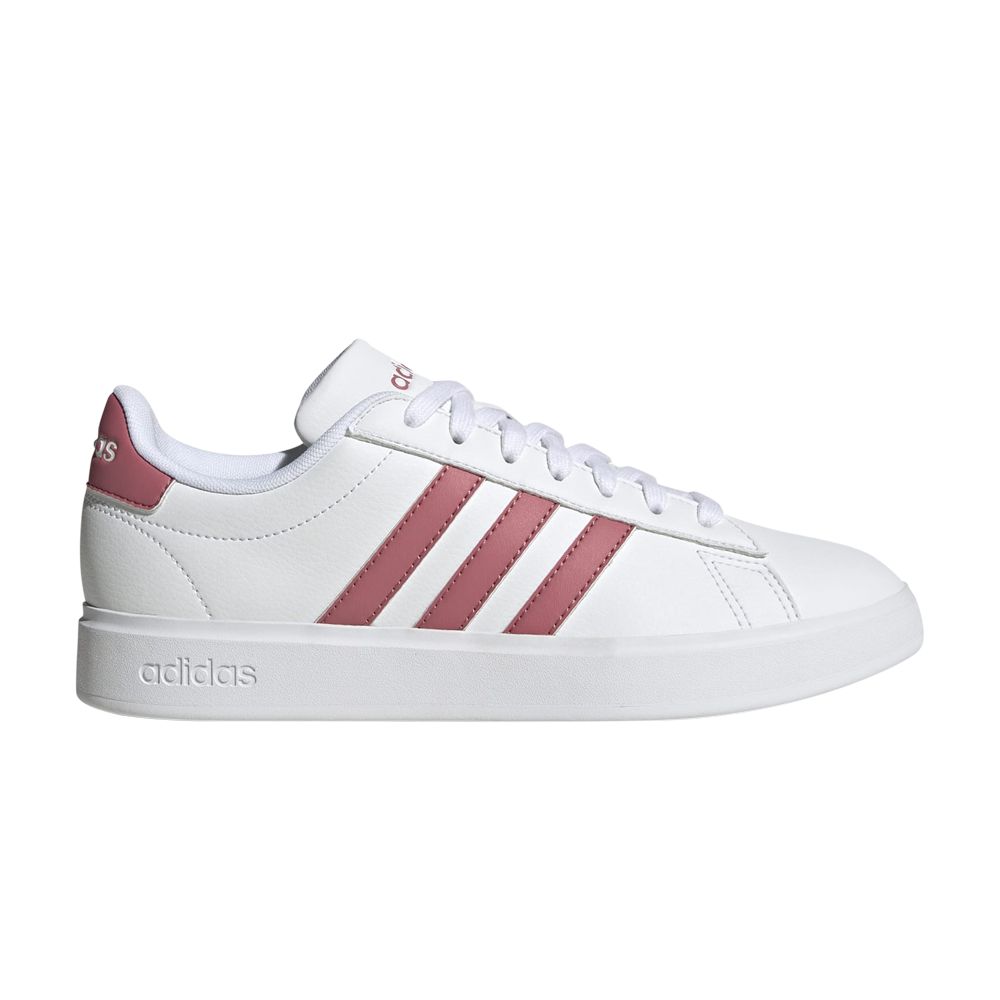 Pre-owned Adidas Originals Wmns Grand Court Cloudfoam 'white Pink Strata'