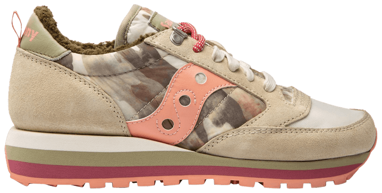 Saucony Wmns Jazz Triple Retro Mountain   Green Peach