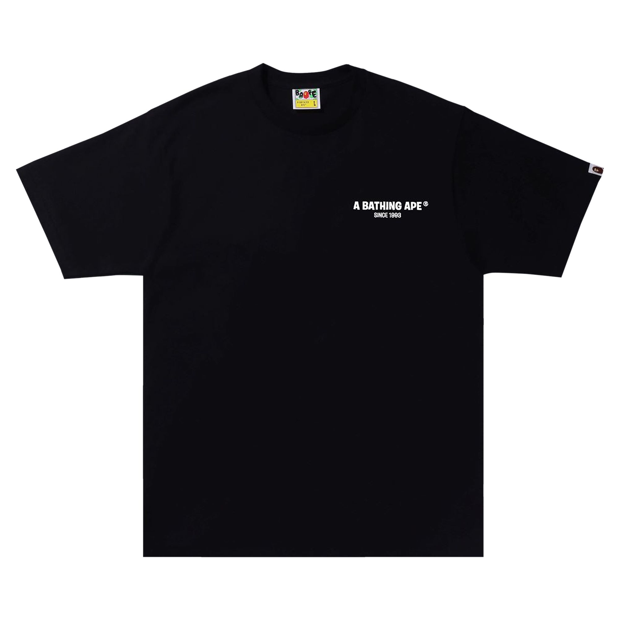 BAPE BAPE CLASSIC LOGO #1 TEE 'BLACK'