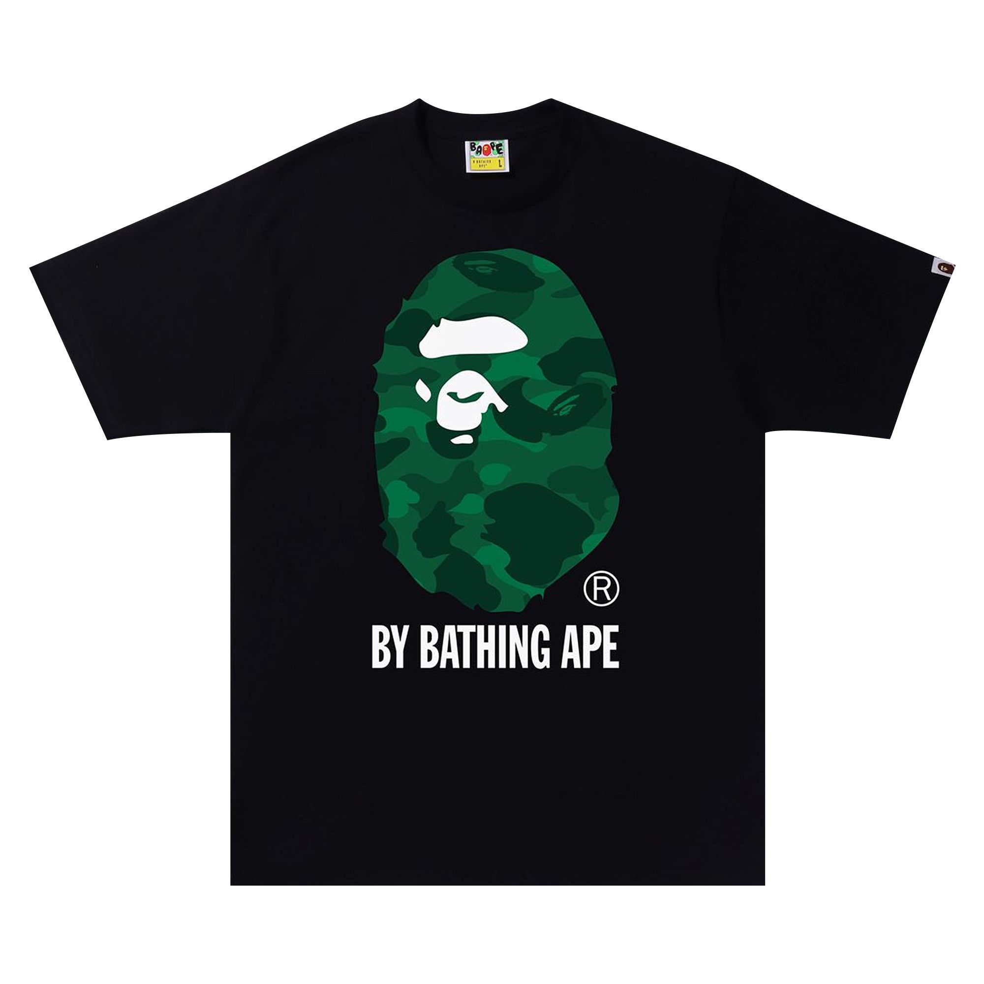 BAPE Color Camo By Bathing Ape Tee 'Black/Green' | Men's Size XL
