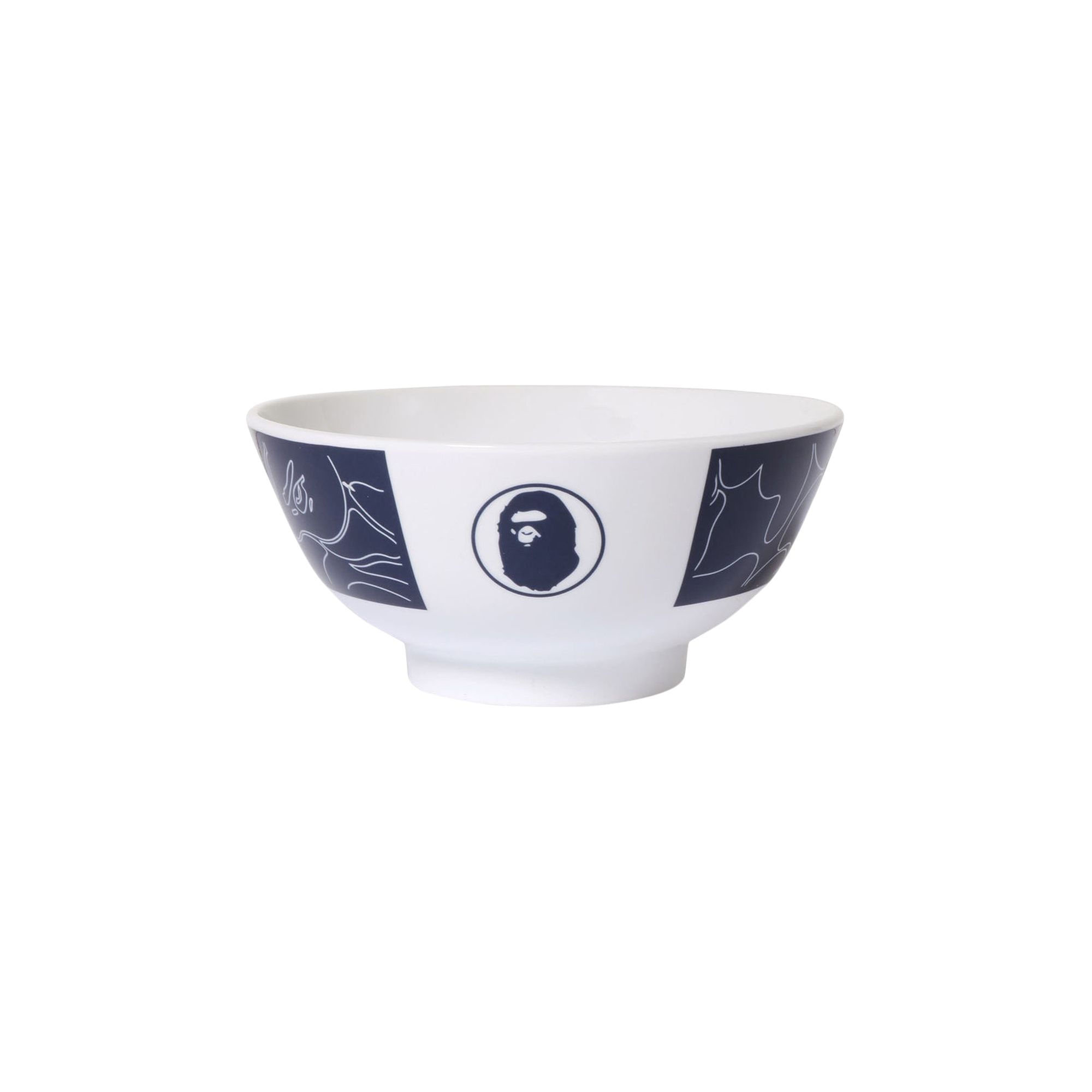 BAPE Solid Camo Rice Bowl 'White' | Men's Size Onesize