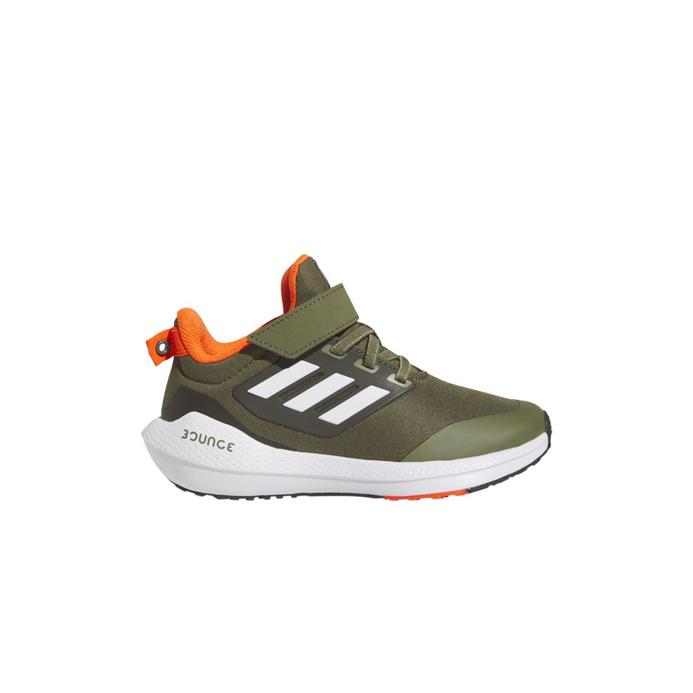 Pre-owned Adidas Originals Adidas Eq21 Run 2.0 J 'focus Olive Orange' | Green | Kid's Size 4