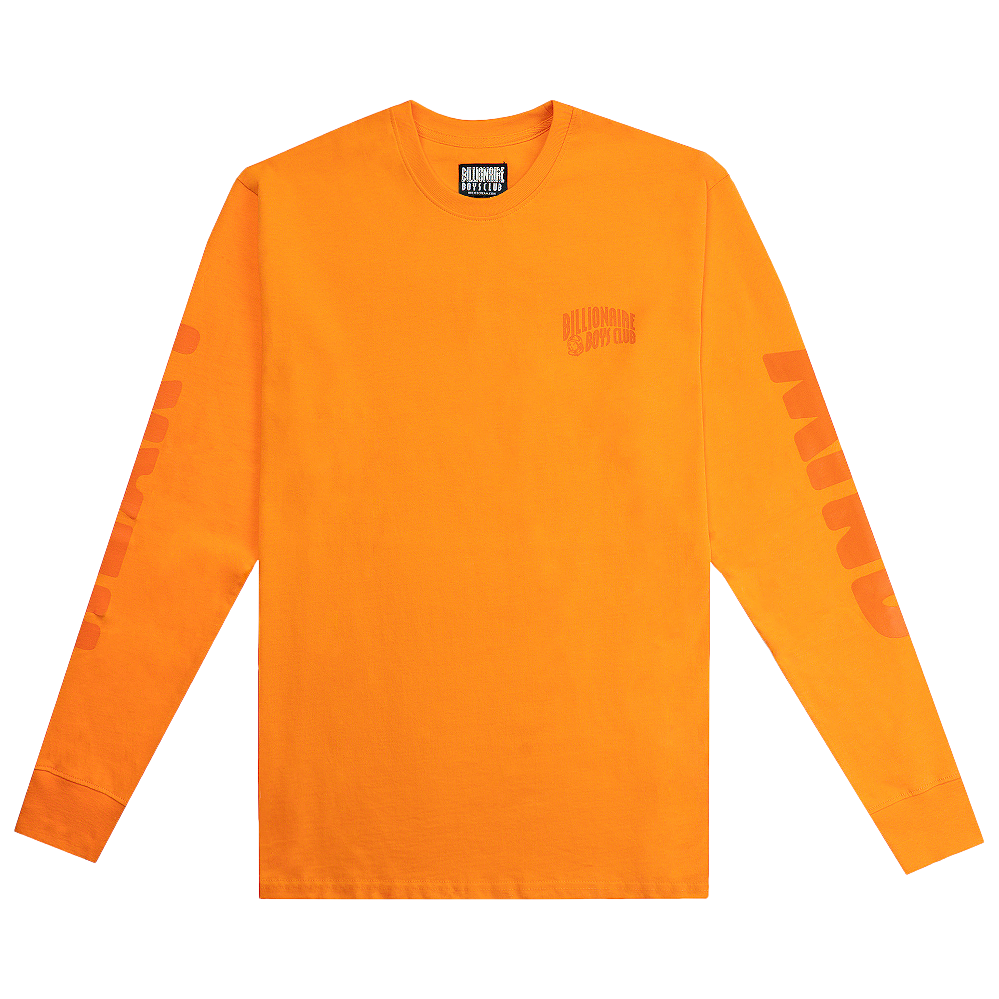 Pre-owned Billionaire Boys Club Mindset Long-sleeve Tee 'nectarine' In Orange
