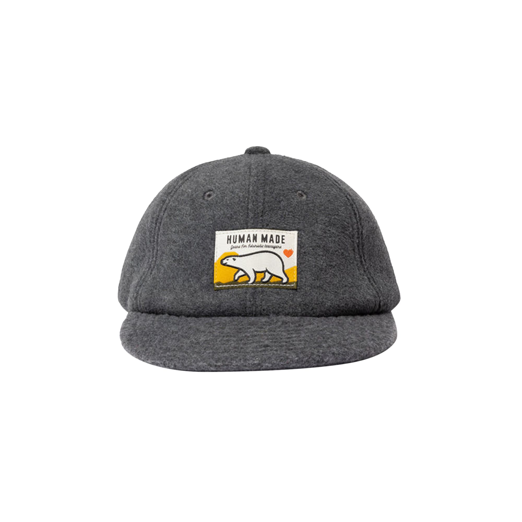 Pre-owned Human Made Fleece Cap 'grey'