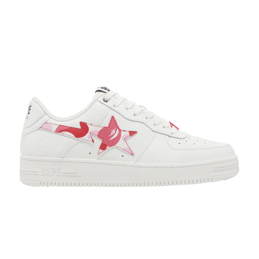 Pre-owned Bape Wmns Sta 'abc Camo - Pink' 2022 In White
