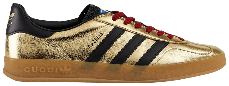 Adidas x Gucci Gazelle 'Metallic Gold'