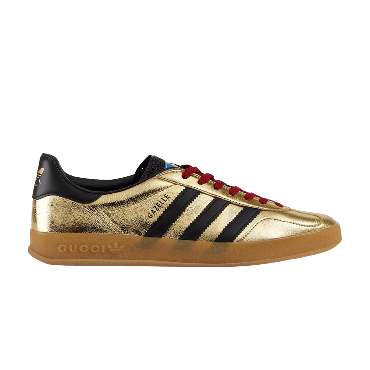 Gold glitter gucci sneakers new arrivals