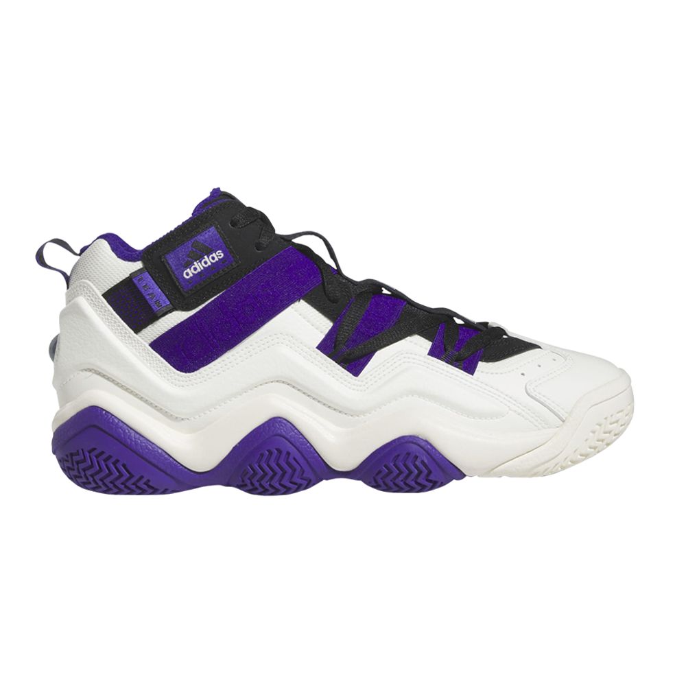 ADIDAS ORIGINALS TOP TEN 2000 'OFF WHITE TEAM COLLEGE PURPLE'