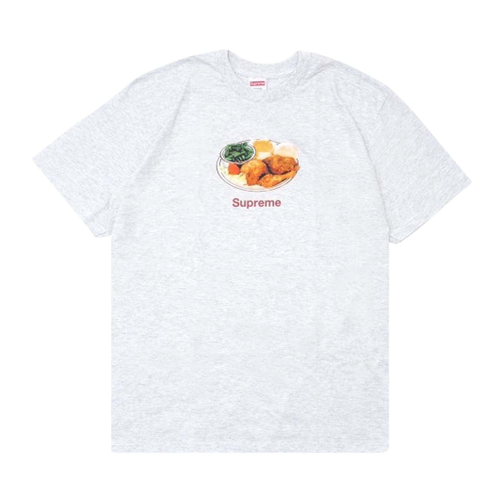 Supreme Chicken Dinner Tee 'Ash Grey' | Men's Size M