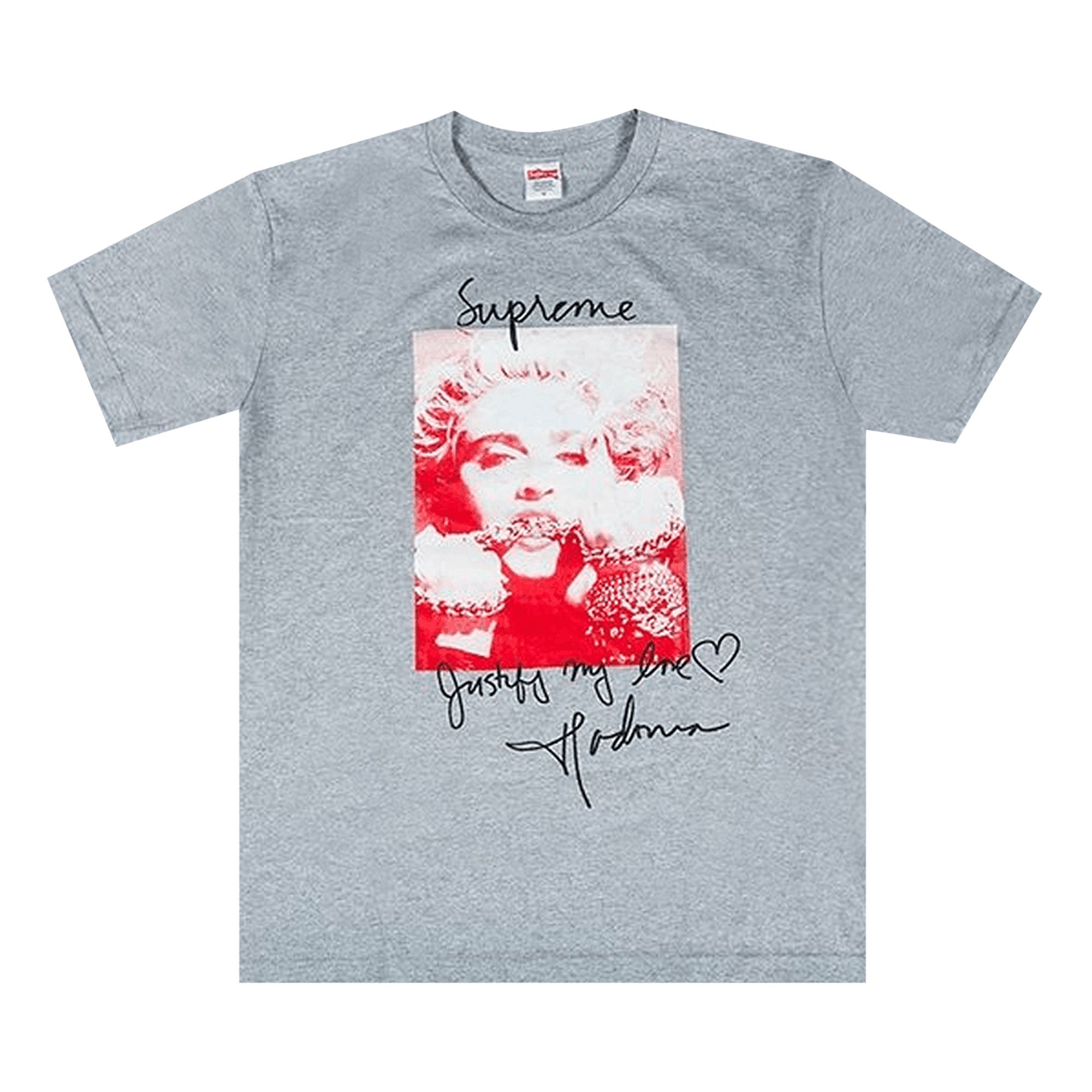 Supreme Madonna Tee 'Heather Grey' | Men's Size XL
