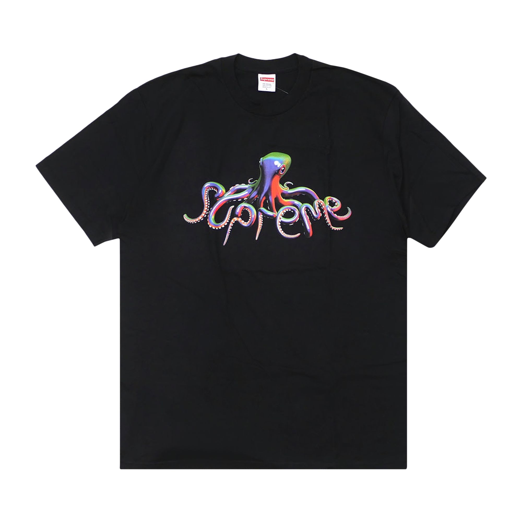 Supreme Tentacles Tee 'Black' | Men's Size M