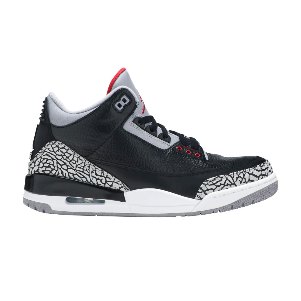 Air Jordan 3 Retro 'Cement' 2011 | Black | Men's Size 9.5