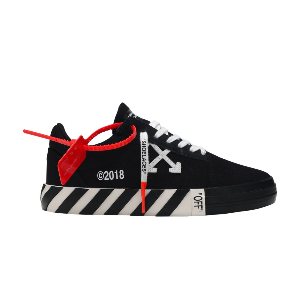 Pre-owned Off-white Vulc Low Top 'black' | Men's Size 42